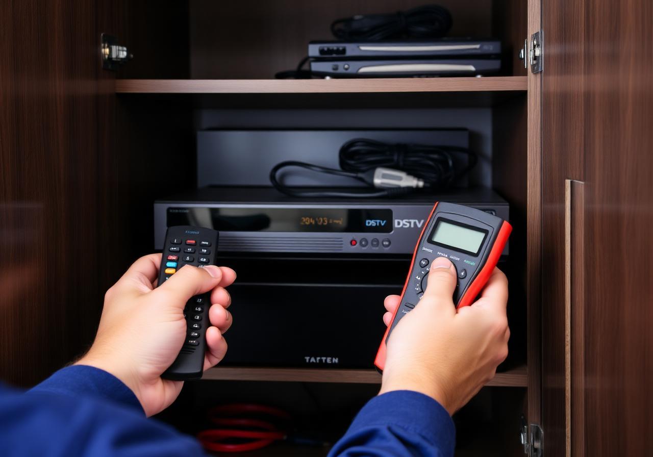 DSTV decoder repair and troubleshooting